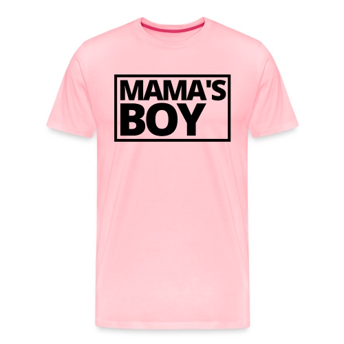 MAMA's Boy (Black Stamp Version) - Men's Premium T-Shirt