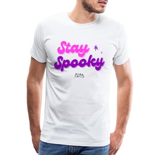 Stay Spooky (Light Theme) by Para(normal) Podcast - Men's Premium T-Shirt