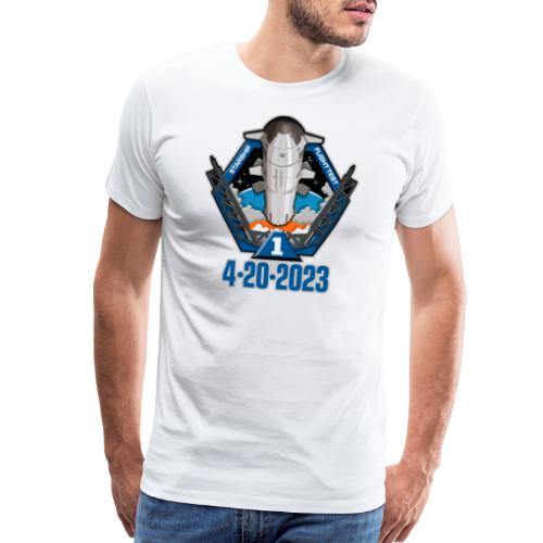 Starship Flight Test 4-20-2023 - Men's Premium T-Shirt