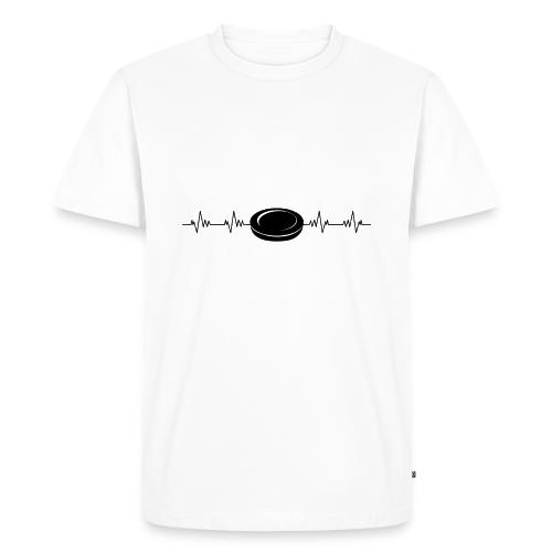 Ice Hockey Heartbeat Ice hockey - Men's Premium T-Shirt