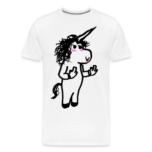 Rude Unicorn - Men's Premium T-Shirt