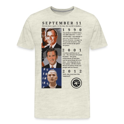 september11quotes png - Men's Premium T-Shirt