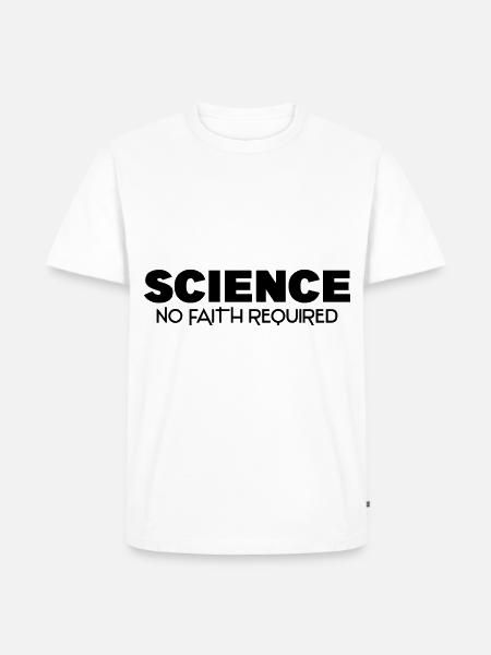 Atheist shirt - Men's Premium T-Shirt - white