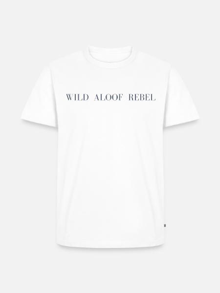 Wild Aloof Rebel - Men's Premium T-Shirt - white