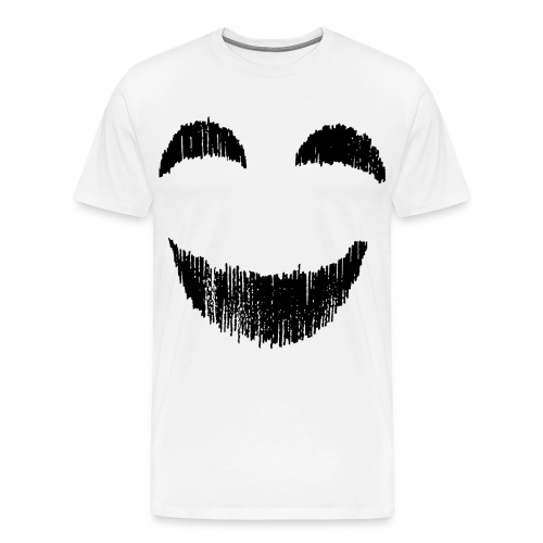 Creepy Monster Nightmare Halloween Face - Men's Premium T-Shirt