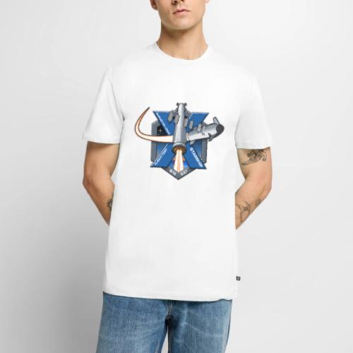 Starship Flight 10 Patch - Men's Premium T-Shirt
