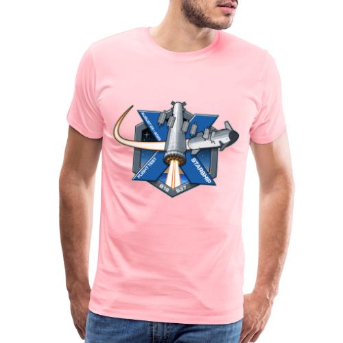 Starship Flight 10 Patch - Men's Premium T-Shirt