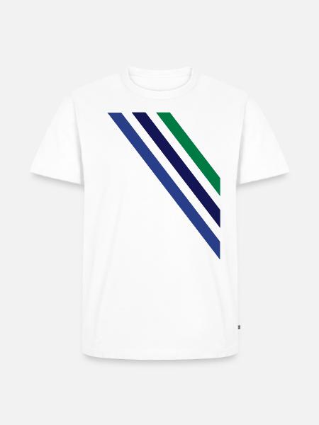 diagonal - Men's Premium T-Shirt - white