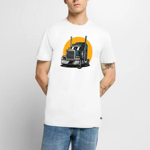 Tractor Trailer - Men's Premium T-Shirt