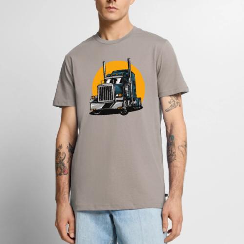 Tractor Trailer - Men's Premium T-Shirt
