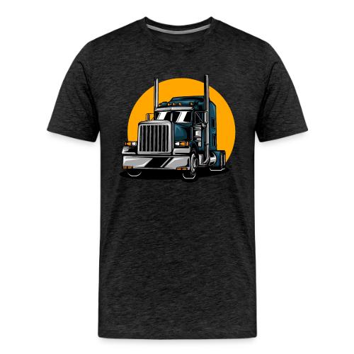 Tractor Trailer - Men's Premium T-Shirt