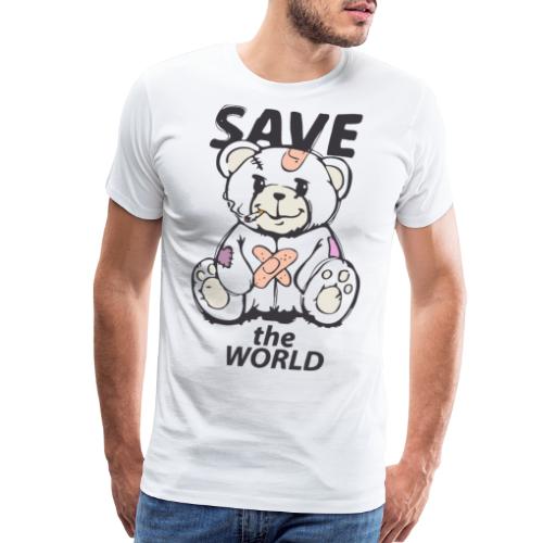 save planet world - Men's Premium T-Shirt