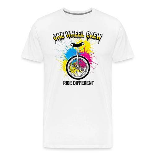 One Wheel Crew - Men's Premium T-Shirt