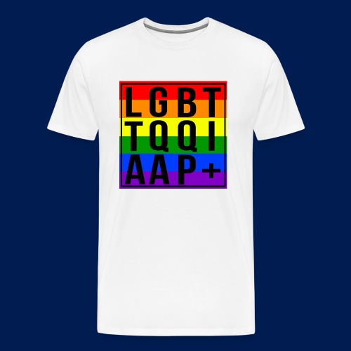 LGBT + - Men's Premium T-Shirt