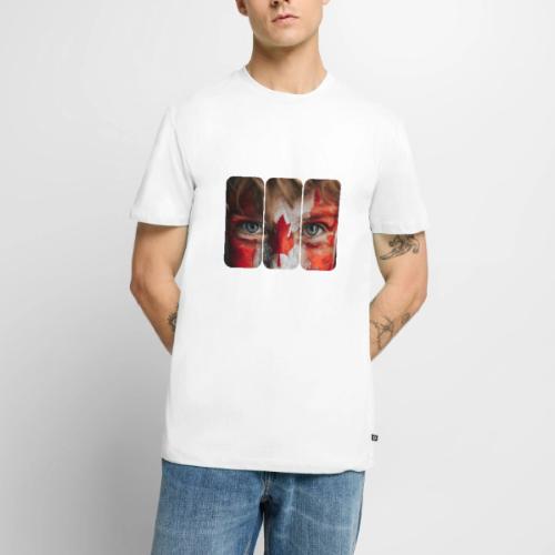 Canada: Maple Leaf Gaze - Men's Premium T-Shirt