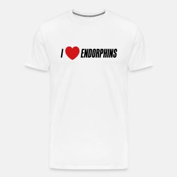 I love endorphins - Premium T-shirt for men
