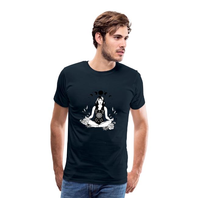 Moon Phase Zen Girl