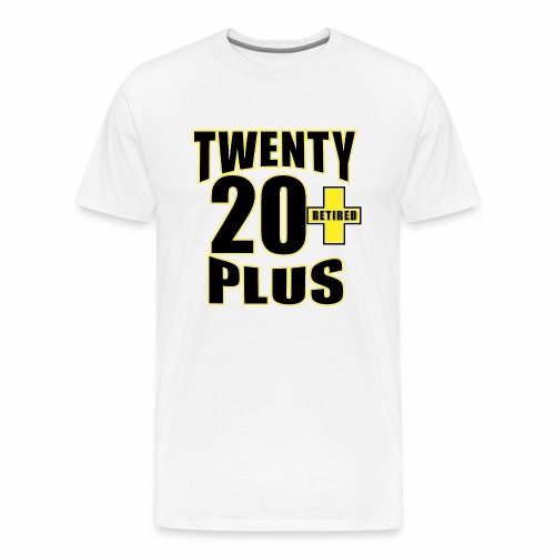 Twenty Plus png - Men's Premium T-Shirt