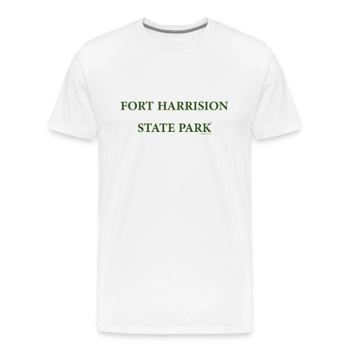 Fort Harrison State Park, forest - Men's Premium T-Shirt