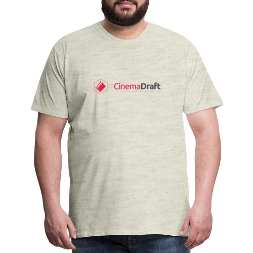 CinemaDraft Red-Grey - Men's Premium T-Shirt
