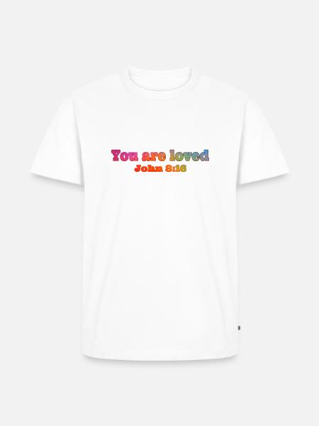 John - Men's Premium T-Shirt - white