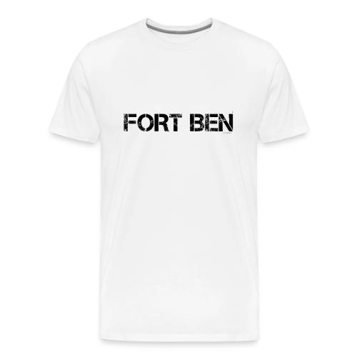 FORT BEN, black capture - Men's Premium T-Shirt