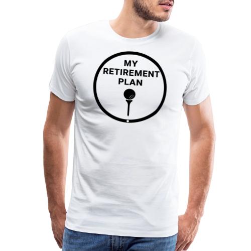 Golf Retirement Plan T-Shirt | Premium Cotton - Men's Premium T-Shirt