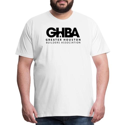 ghba logo black - Men's Premium T-Shirt