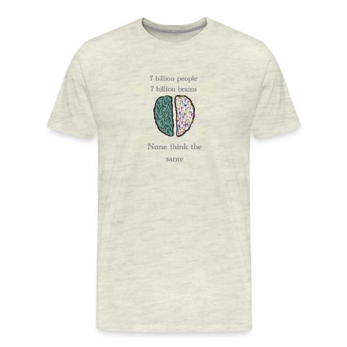 People brains - Men's Premium T-Shirt