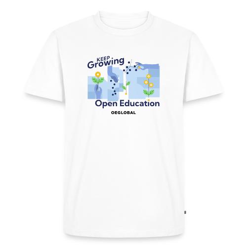 Keep Growing Open Education - Men's Premium T-Shirt