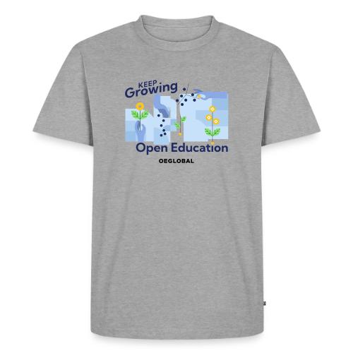 Keep Growing Open Education - Men's Premium T-Shirt