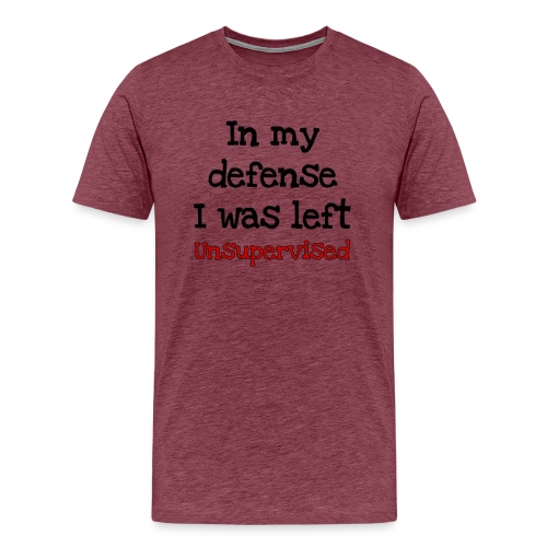 Left Unsupervised - Men's Premium T-Shirt