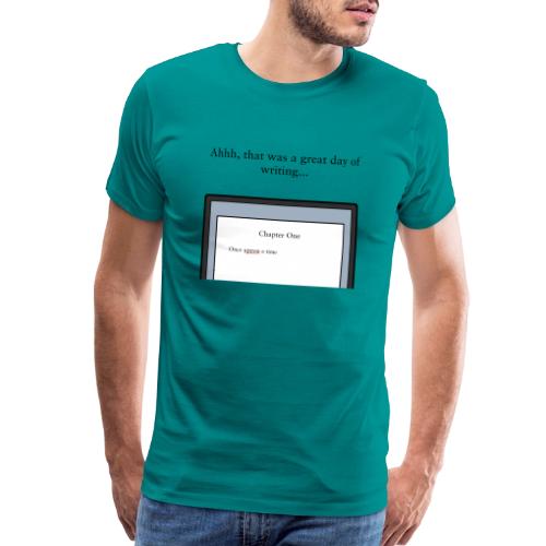 A Day of Writing - Men's Premium T-Shirt