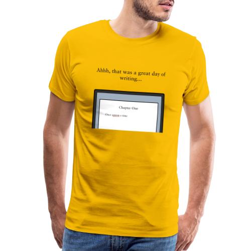 A Day of Writing - Men's Premium T-Shirt