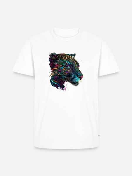 panther - Men's Premium T-Shirt - white