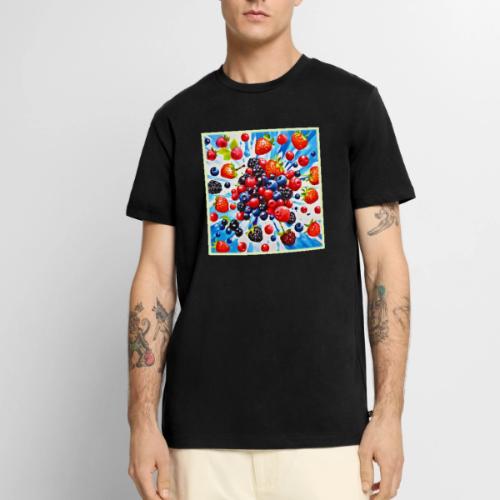 Colorful Berry Fiesta Design - Men's Premium T-Shirt