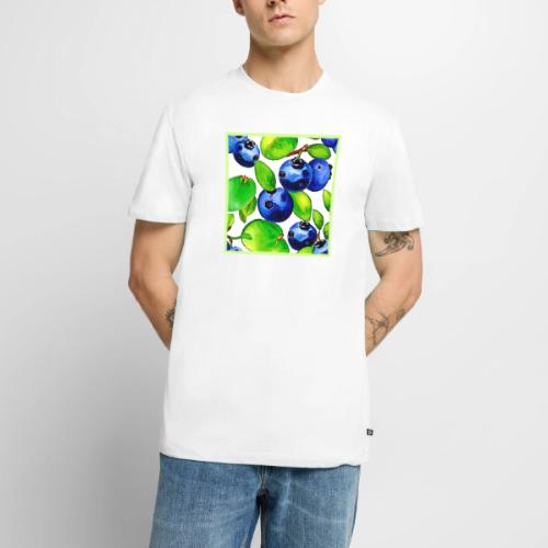 Fresh Blueberry Art - Men's Premium T-Shirt