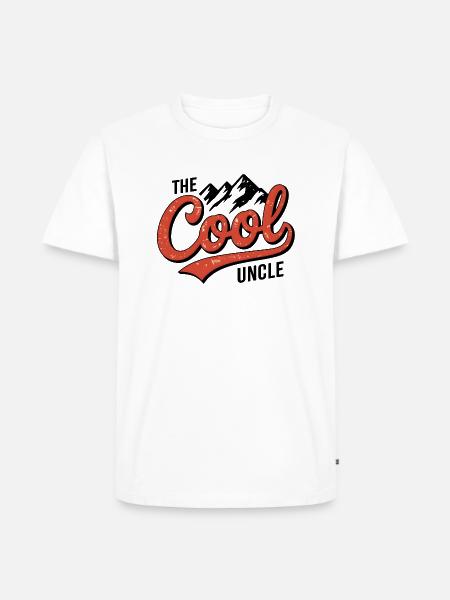 The cool uncle - Men's Premium T-Shirt - white
