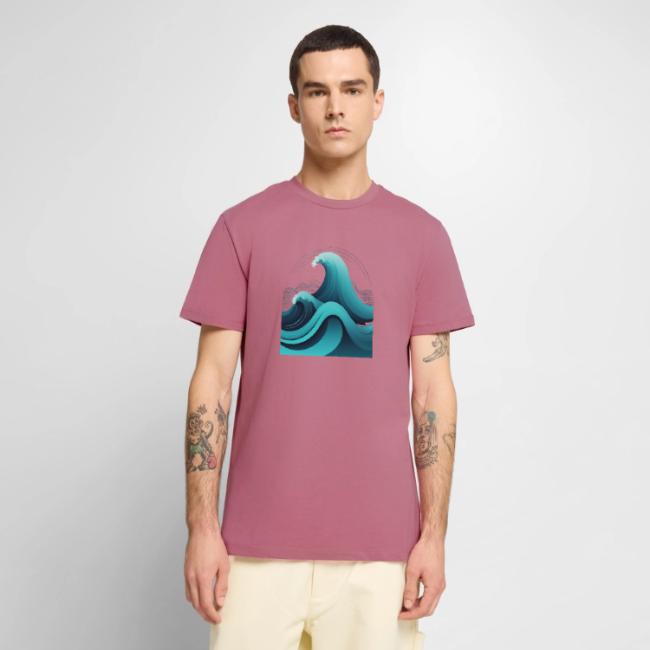 Dynamic Ocean Wave Illustration