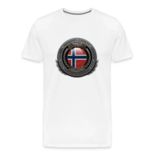 TAW SEAL flags Norway - Men's Premium T-Shirt