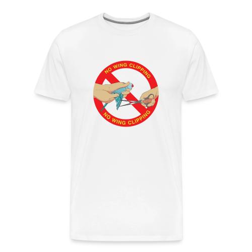 NoWingClipping PNG Logo - Men's Premium T-Shirt