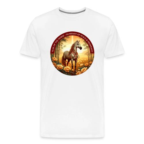 Year of the Horse Guardian T Shirt, Lunar New Year - Men's Premium T-Shirt