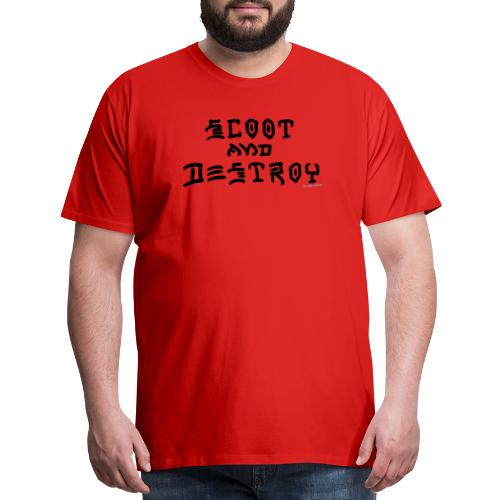 Scoot and Destroy - Men's Premium T-Shirt