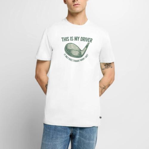 Driver Only Goes Straight When I Quit - Men's Premium T-Shirt