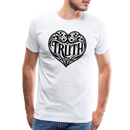 TRUTH in HEART - Men's Premium T-Shirt