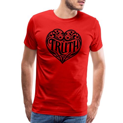 TRUTH in HEART - Men's Premium T-Shirt