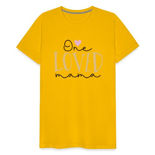 One Loved Mom | Mom And Son T-Shirt - Men's Premium T-Shirt