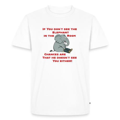 Elephant in the Room Meme - Men's Premium T-Shirt