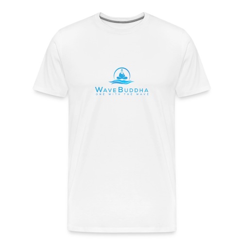 WaveBuddha Main Logo - Men's Premium T-Shirt