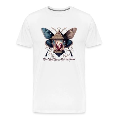 Guiding Light Eternal Flame Lantern Romance Gifts - Men's Premium T-Shirt